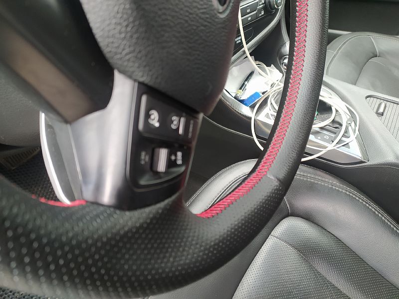 Перетяжка руля на Kia Optima