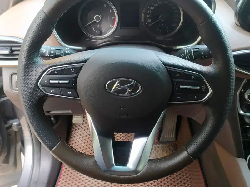 Перетяжка руля на Hyundai Santa Fe
