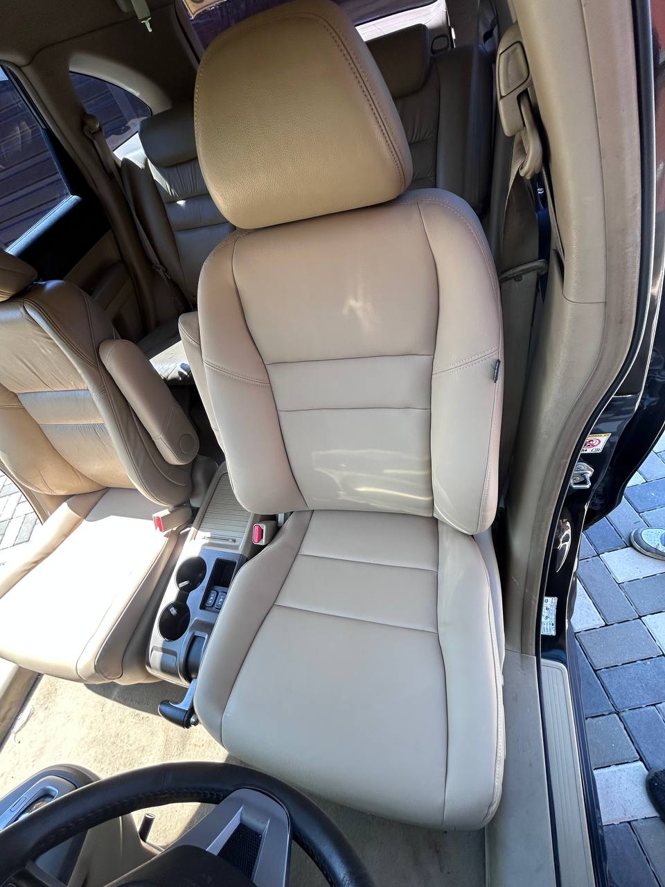 Перетяжка сидений на Honda CR-V